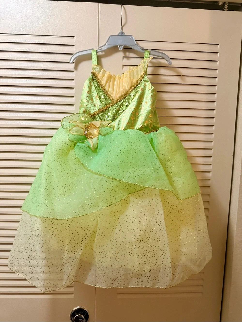 Disney Store Princess Tiana Dress Size 3T